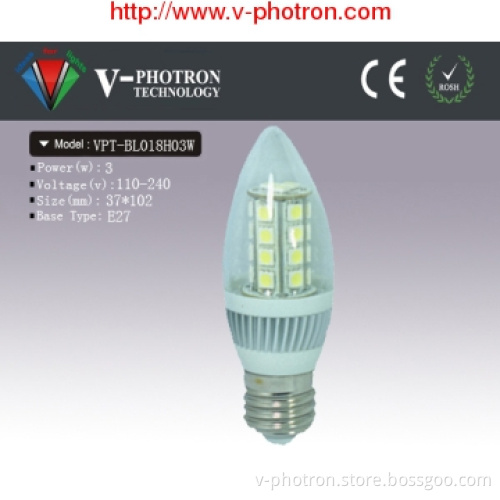 E27 3W 5050 SMD LED Bulb Light